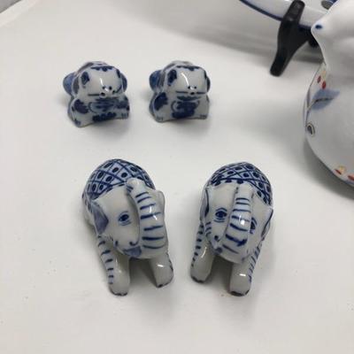 201:  Vintage Linens, Collectible Salt and Pepper Shakers and More