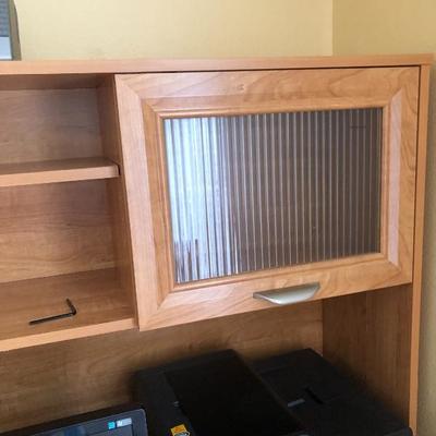 232:  Computer Desk/Hutch and Office Chair