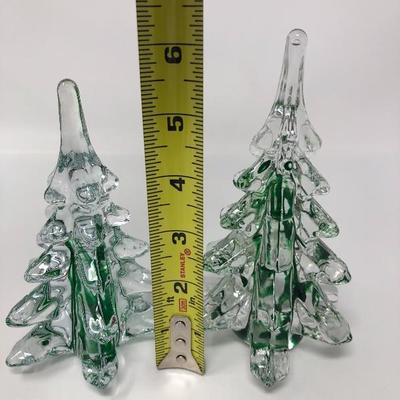 134:  Signed Handpainted Ceramic Deer and Christmas Collectibles