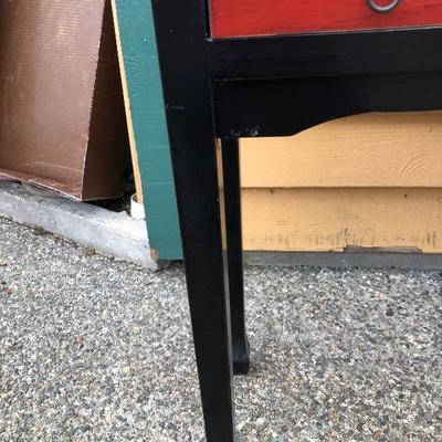 304: Oriental Style Wood Table/Buffet