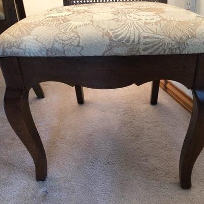 100:  Sears Vintage Dining Table With Six Chairs