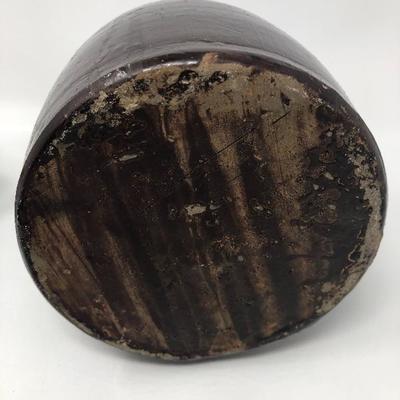 129: Antique Beehive Stoneware Jug and Other Unique Collectibles