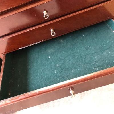 320:  Solid Wood Jewelry Nightstands