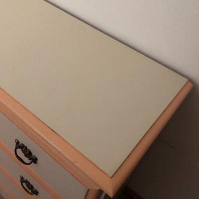109:  Painted Colonial Dresser