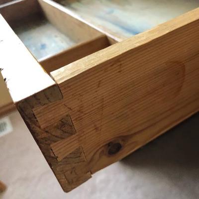 215:   Birch Wood Desk 