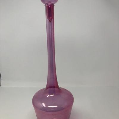 121:  Soffieria Parise Italian Glass Decanter