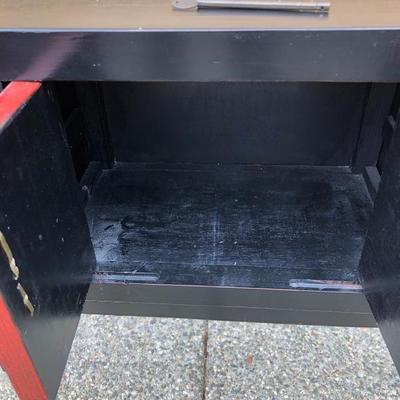 304: Oriental Style Wood Table/Buffet