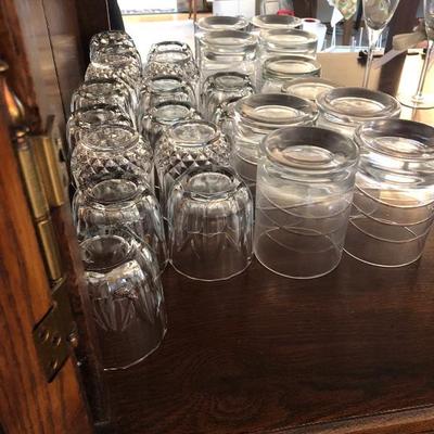120:   Glass Goblets and Other Nice Glass Pieces