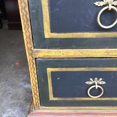 307:  Antique Frederick and Nelson China Display Cabinet