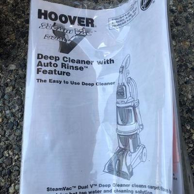 165:  Hoover Steam Vac Dual 12 Amps