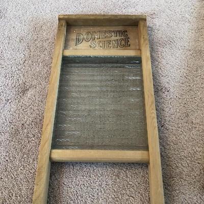 113:  Antique Washboards 