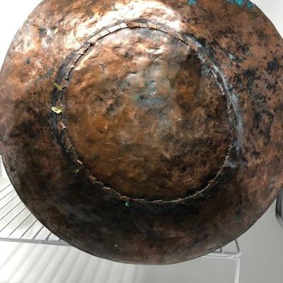 229:  Antique Middle Eastern Cauldron Copper Pot