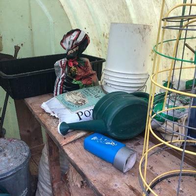 159:  Contents of Outdoor Shed