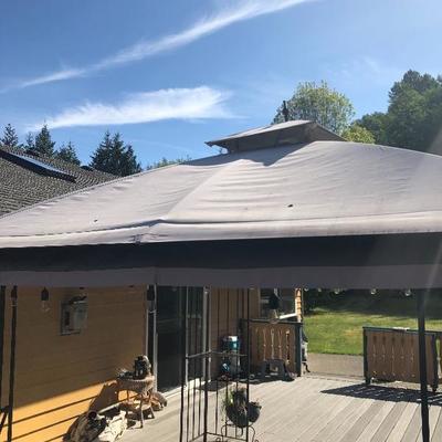 151:  Outdoor Gazebo with Lights
