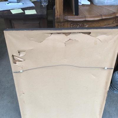 327:  Vintage Barn Painting