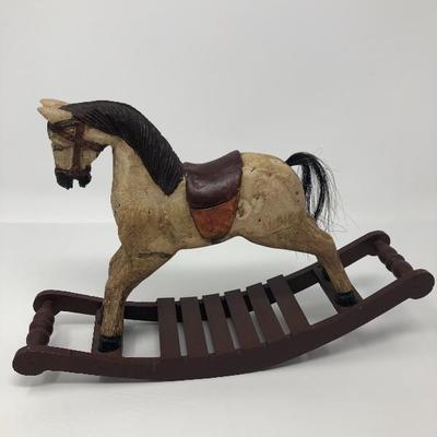 147:   Wooden Rocking Horses 