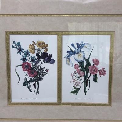 196:  Candlesticks and Framed Art