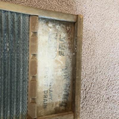 113:  Antique Washboards 