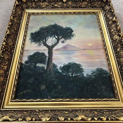181:  Original Norway 1920 Thorolf Holmboe Painting
