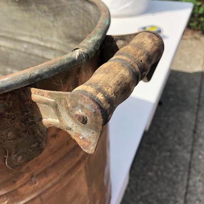 178:  Vintage Copper Tub 