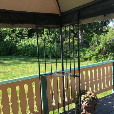 151:  Outdoor Gazebo with Lights