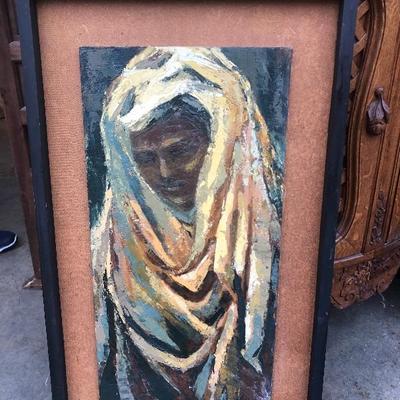 326:   Vintage Original Oil Painting,