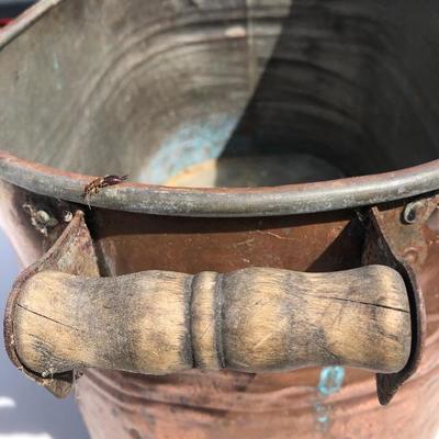 178:  Vintage Copper Tub 