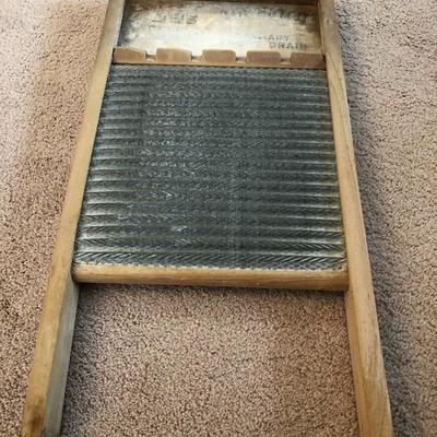 113:  Antique Washboards 