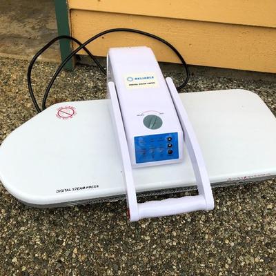319:  Reliable Digital  Steampress Iron and Home Touch Wand Steamer
