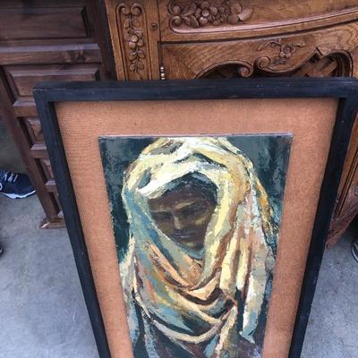 326:   Vintage Original Oil Painting,