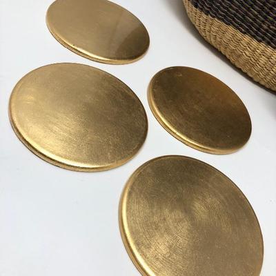 203:  Hand Crafted Basket and More