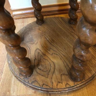 110:  Antique Marble Top Table