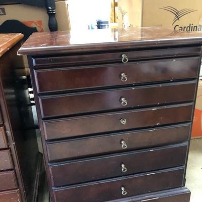 320:  Solid Wood Jewelry Nightstands