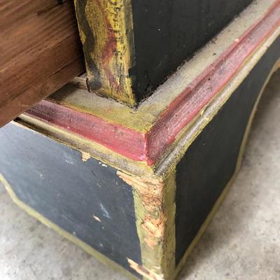307:  Antique Frederick and Nelson China Display Cabinet