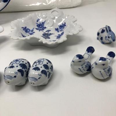 201:  Vintage Linens, Collectible Salt and Pepper Shakers and More