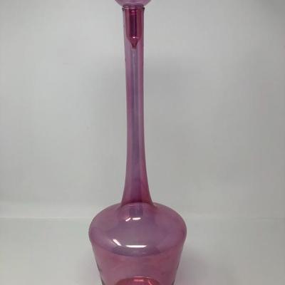 121:  Soffieria Parise Italian Glass Decanter