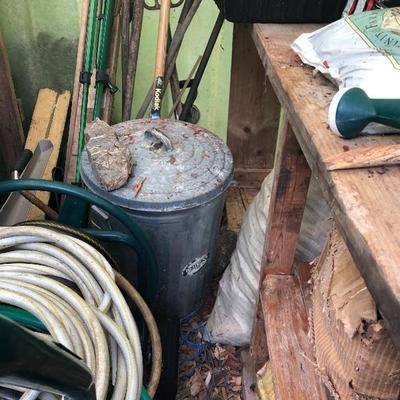 159:  Contents of Outdoor Shed