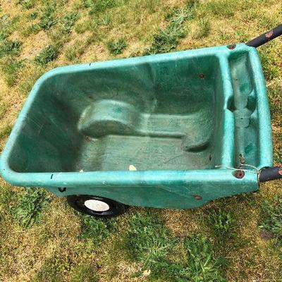 228:  Garden Wheelbarrow, Garden Tools and Chemicals