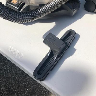 166:  E Series Rainbow Canister Vacuum with Attachments