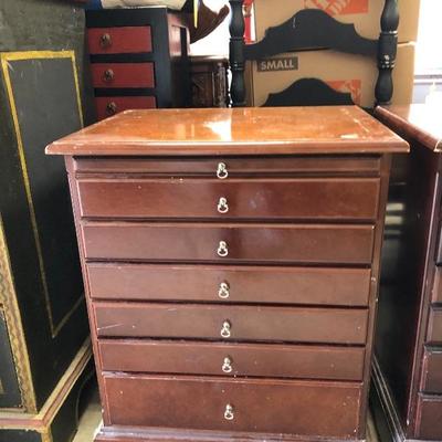 320:  Solid Wood Jewelry Nightstands