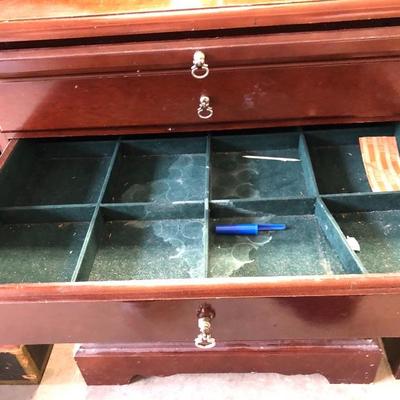320:  Solid Wood Jewelry Nightstands