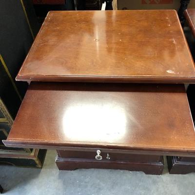 320:  Solid Wood Jewelry Nightstands