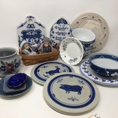 188:  Spode China, Norwegian and Mexican Pottery