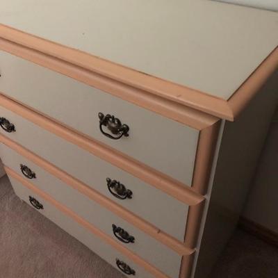 109:  Painted Colonial Dresser
