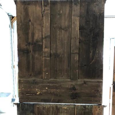 307:  Antique Frederick and Nelson China Display Cabinet