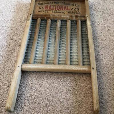 113:  Antique Washboards 