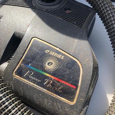 166:  E Series Rainbow Canister Vacuum with Attachments
