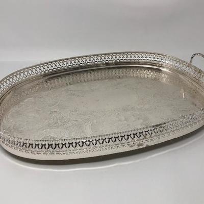 122:  Crystal Perfume Bottle, Cristal d' Arques French Vase and Tray 