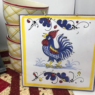 192:  Country Lot with Royal Doultan Bowls