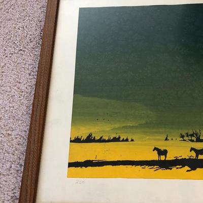 180:  Two Original Screen Prints